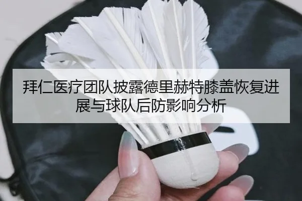 拜仁医疗团队披露德里赫特膝盖恢复进展与球队后防影响分析 - kaiyun